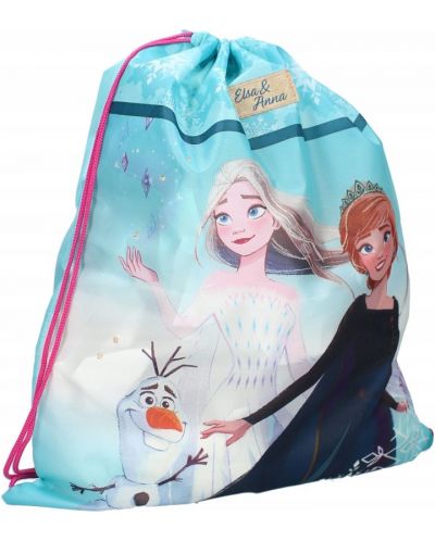 Set de gradiniță Vadobag Frozen II - Ghiozdan și geanta de sport, Elsa and Anna - 4
