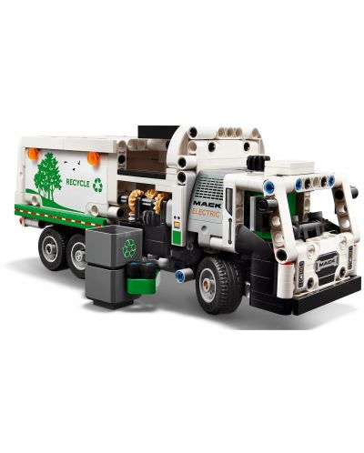 Constructor LEGO Technic - Camion electric de gunoi Mack LR  (42167) - 3