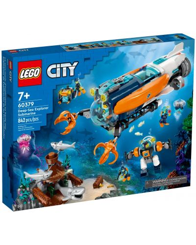 Constructor LEGO City - Submarin de cercetare în mare adâncime (60379) - 1