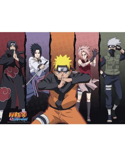 GB eye Naruto Shippuden - Grupuri mini poster set - 3