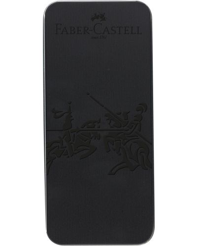 Set pix și stilou Faber-Castell Hexo - Negru mat - 2