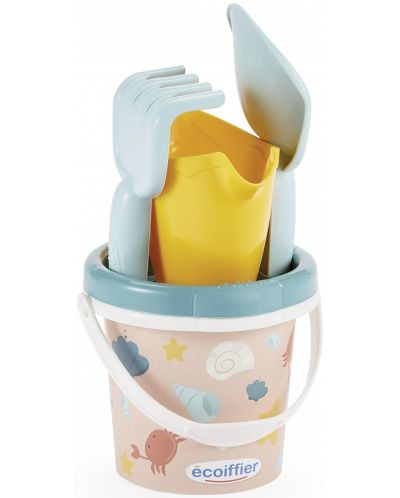 Kit de nisip  Ecoiffier Summer - Cutie de instrumente, ocean - 1