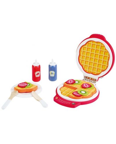 Jucarie pentru copii Lelin Aparat pentru waffles cu accesorii - 1