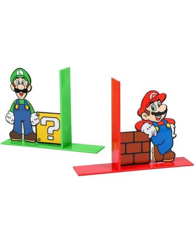 Set de suporturi de cărți Paladone - Super Mario, 2 броя - 1