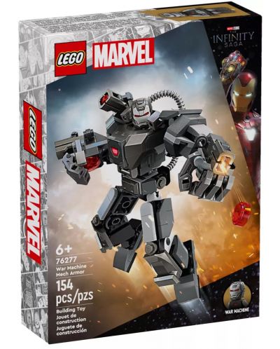 Constructor LEGO Marvel Super Heroes - Robotul lui War Machine (76277) - 1
