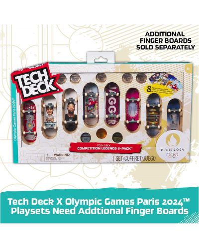 Set de skateboard-uri pentru degete  Tech Deck - Olympic X Connect Creator Sky Brown - 7