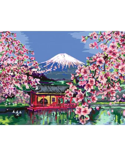 Set de pictură Ravensburger CreArt - Cires japonez înflorit - 2