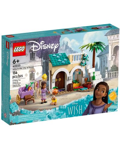 Constructor LEGO Disney - Asha în orașul Rosas (43223) - 1