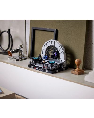 Constructor LEGO Star Wars - Diorama camerei tronului împăratului (75352) - 10
