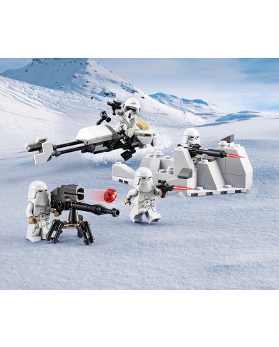 Constructor Lego Star Wars - Snowtrooper, pachet de lupta (75320) - 4