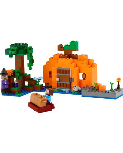 Constructor LEGO Minecraft - Ferma de dovleci (21248) - 2