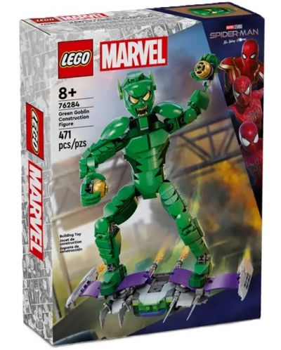 Constructor LEGO Marvel Super Heroes - Spiridușul verde (76284) - 1
