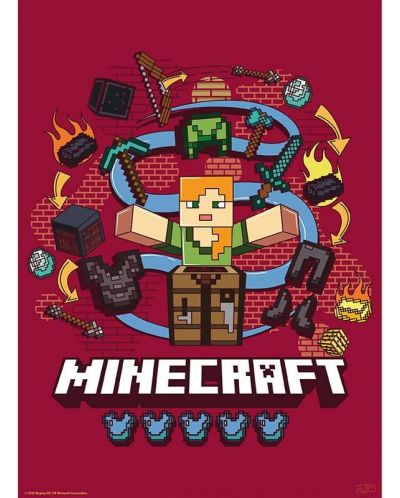 GB eye Games Mini Poster Set: Minecraft - Core Minecraft - 2