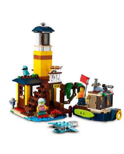 Set de construit Lego Creator - Casa pe plaja, pentru surf (31118) - 3