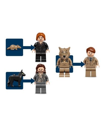 Constructor Lego Harry Potter - Baraca tipatoare si salcia plangatoare (76407) - 4