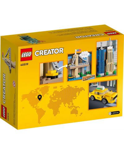 Constructor LEGO Creator - Vedere din New York (40519) - 2
