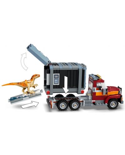 Constructor Lego Jurassic World - Evadarea lui T-Rex si Atrosiraptor (76948) - 4