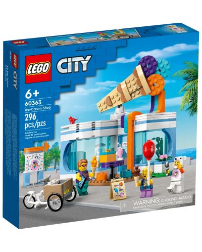 Constructor LEGO City - Magazin de înghețată (60363) - 1