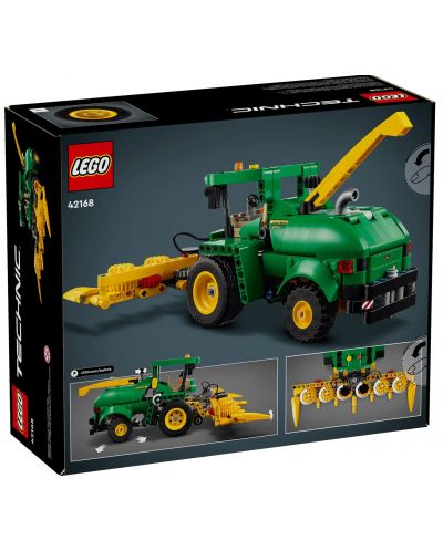 Constructor LEGO Technic - Mașină de recoltat nutreț John Deere 9700 (42168) - 9
