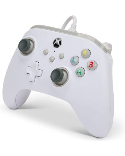 Controller cu fir PowerA - Xbox One/Series X/S, White - 3