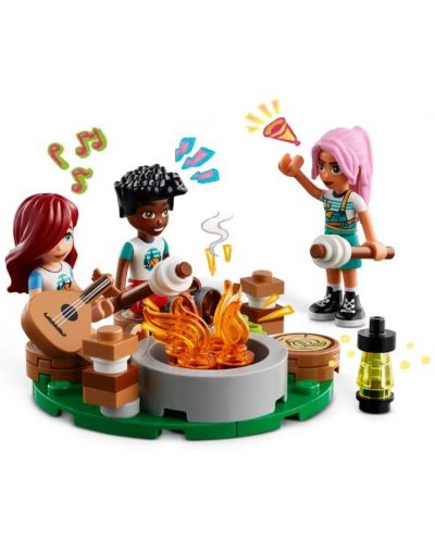 Constructor  LEGO Friends - Cabane confortabile în tabăra de aventuri (42624) - 4