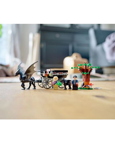 Constructor Lego Harry Potter - Hogwarts: trasura si Testrali (76400) - 6