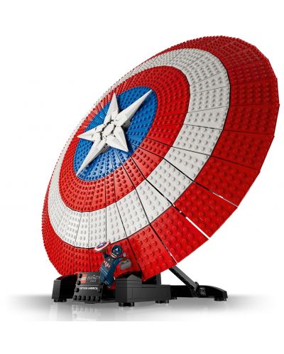 Constructor LEGO Marvel Super Heroes - Scutul lui Captain America (76262) - 3