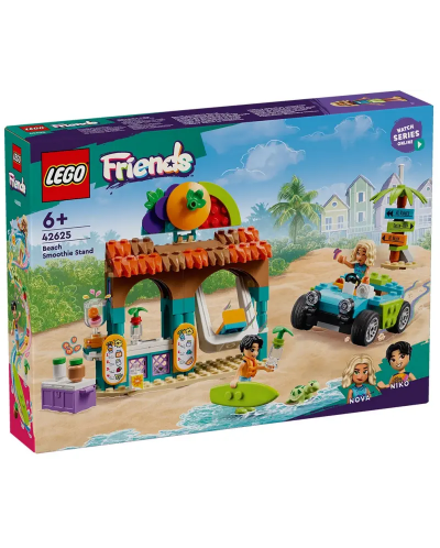 Constructor LEGO Friends - Chioșc de smoothie-uri pe plajă (42625) - 1
