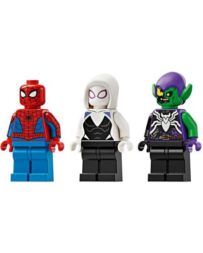 Constructor LEGO Marvel Super Heroes - Spider-Man și mașina de curse Green Goblin Venom (76279) - 6