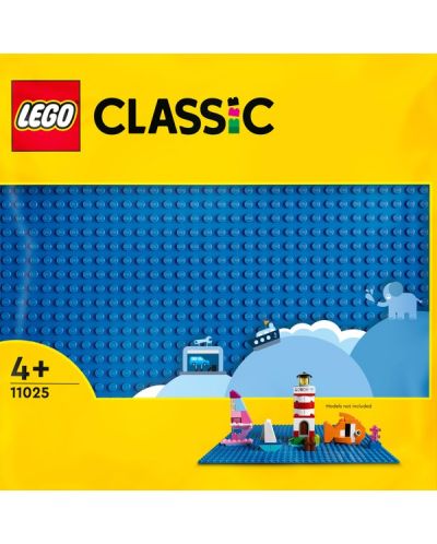 Constructor Lego Classic - Placa de baza albastra (11025)	 - 1