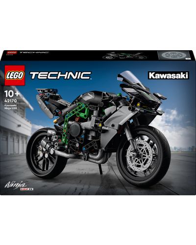 まめ Constructor LEGO Technic - Motocicleta Kawasaki Ninja H2R (42170