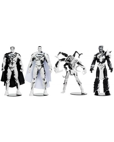 Set figurine de colecție McFarlane DC Comics: Superman - Ghosts of Krypton (Page Punchers) (Sketch Edition) (Gold Label) (Limited Edition), 18 cm - 3