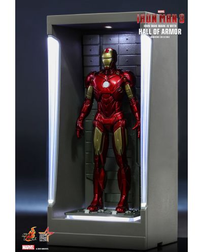 Set figurine Hot Toys Marvel: Iron Man - Hall of Armor, 7 buc. - 6