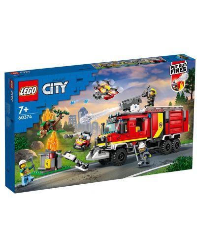 LEGO City - Camion de pompieri (60374) - 1
