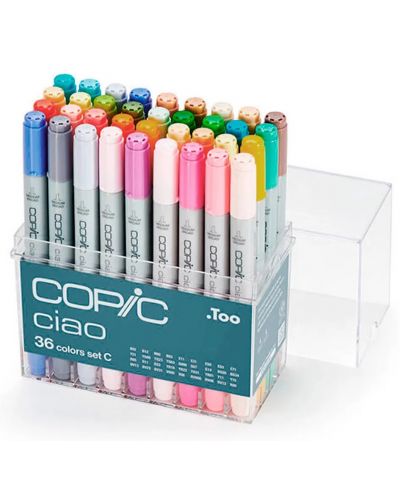 Set de markere Too Copic Ciao - Set C, 36 de culori - 1