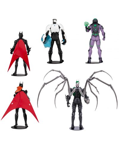 Set figurine de acțiune McFarlane DC Comics: Multiverse - Batman Beyond 5-Pack, 18 cm - 2