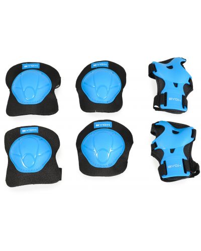 Set de protectori pentru copii Byox - H110, clasa A, albastru, până la 25 kg - 2