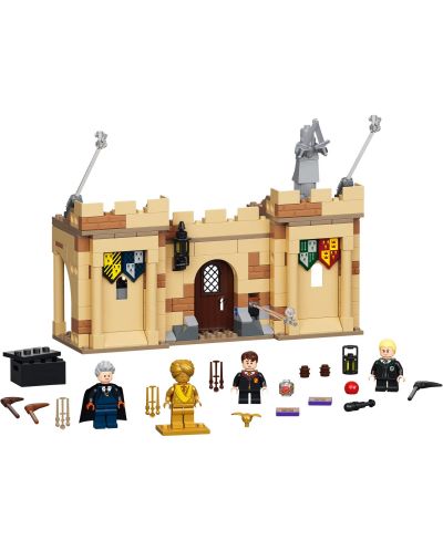 Constructor LEGO Harry Potter - Prima lecție de zbor la Hogwarts (76395) - 2