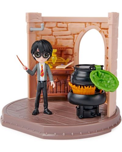 Set de joaca Spin Master Harry Potter - Sala pentru potiuni, cu figurina Harry - 4