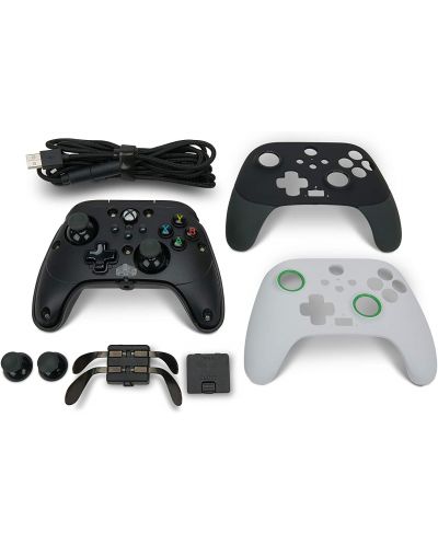 Controller PowerA - Fusion 2, cu fir, pentru Xbox Series X/S, Black/White - 10
