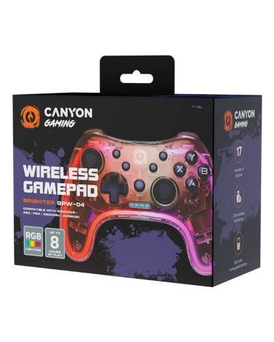 Controller Canyon - GPW-04, wireless, transparent - 2