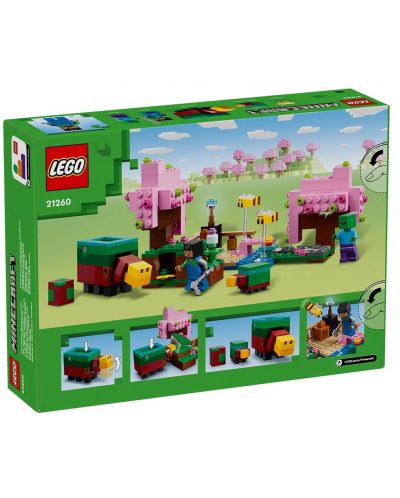 Constructor LEGO Minecraft - Grădină cu cireși (21260)  - 2