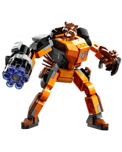 Constructor LEGO Marvel Super Heroes - Armura robotică a lui Rocket (76243) - 3
