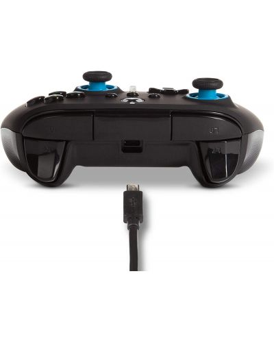 Controller PowerA - Enhanced, cablu, pentru Xbox One/Series X/S, Blue Hint - 6