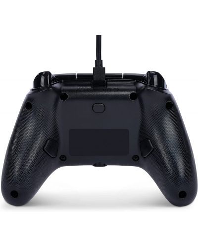 Controller PowerA - Enhanced, cu fir, pentru Xbox One/Series X/S, Blue Camo - 3