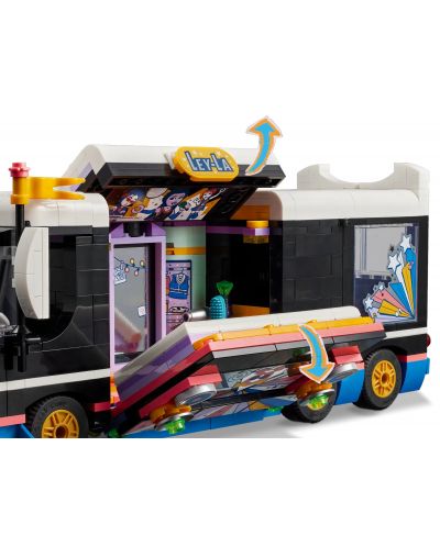 Constructor LEGO Friends -Autobuz de turism pop star (42619) - 4