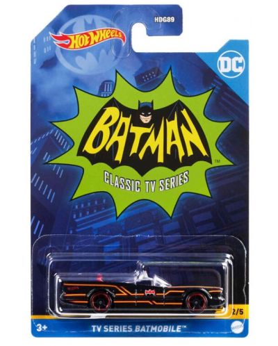 Mașină Hot Wheels DC Batman, 1:64,  sortiment  - 2
