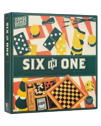 Set de jocuri de societate Six in One Compendium - 1