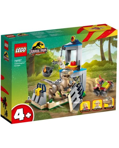 Constructor LEGO Jurassic World - Evadare Velociraptor (76957) - 1