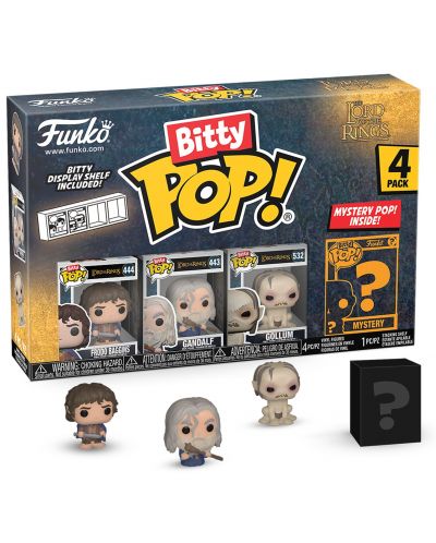 Set mini figurine Funko Bitty POP! Movies: The Lord of the Rings - 4-Pack (Series 1) - 1